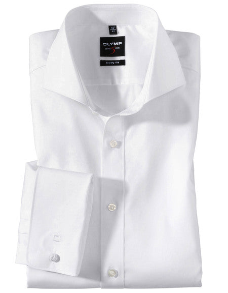 Olymp "Dobbelt Manchet" Slim fit Skjorte